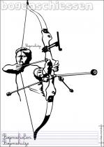coloriage-tir-arc-2